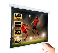 Pantalla de proyeccion eléctrica tensionada 100" 4:3 Pantalla de proyeccion eléctrica tensionada 100" 4:3