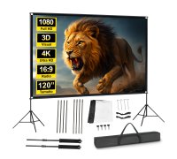 Pantalla de proyección portátil 120" 16:9 (REACONDICIONADA) Pantalla de proyección portátil 120" 16:9 (REACONDICIONADA)