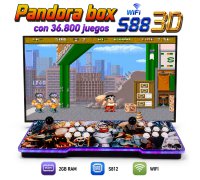 Pandora box S88 3D WIFI con 36800 juegos Pandora box S88 3D WIFI con 36800 juegos