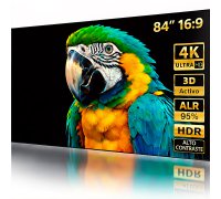 Pantalla de proyeccion formato marco fijo 84" ALR NO UST Pantalla de proyeccion formato marco fijo 84" ALR NO UST