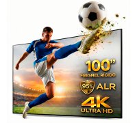 Pantalla de Proyección Fresnel Rígida 100” ALR Proyector UST Pantalla de Proyección Fresnel Rígida 100” ALR Proyector UST